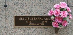 Nellie Irene <I>Stearns</I> Adams 