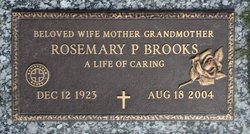 Rosemary P <I>Sherry</I> Brooks 