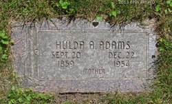 Hulda Agnes <I>Brooks</I> Adams 