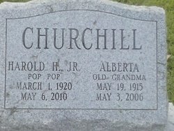 Alberta <I>Major</I> Churchill 