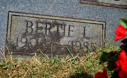 Bertie L Cline 