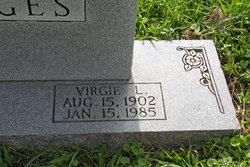 Virginia Louise “Virgie” <I>Onks</I> Bridges 