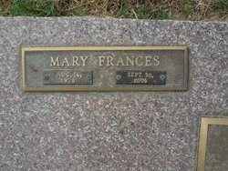 Mary Frances <I>Alexander</I> Evans 