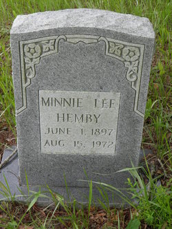 Minnie Lee Hemby 