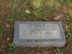 Helen Rae <I>McReynolds</I> Gardner 