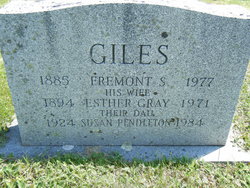 Esther M. <I>Gray</I> Giles 