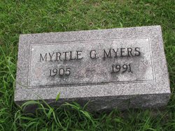 Myrtle G Myers 