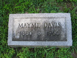 Mayme <I>Roberts</I> Davis 