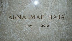Anna Mae <I>L'Ecuyer</I> Baba 