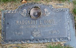 Margaret L. <I>Haacks</I> Vogel 