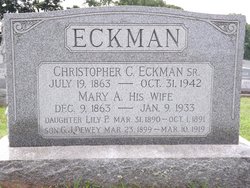 Christopher Columbus Eckman Sr.