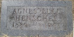 Agnes Lulu <I>Vernon</I> Henschel 
