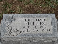 Ethel Marie <I>Wren</I> Phillips 