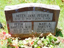 Betty Jane Pfeifer 