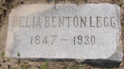 Delia H. <I>Benton</I> Legg 