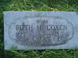 Ruth Mae <I>Dean</I> Coxen 