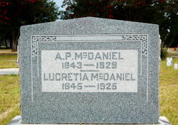A. P. McDaniel 