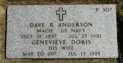 Genevieve Doris <I>Buck</I> Anderson 