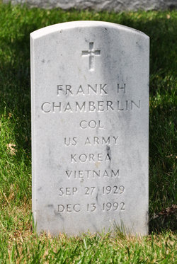Col Frank H Chamberlin 