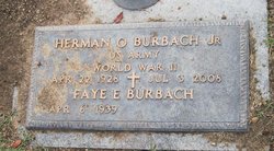 Herman O Burbach Jr.