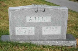 Ruth Louella <I>Smith</I> Abell 