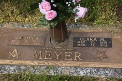 Clara Margaret <I>Walz</I> Meyer 