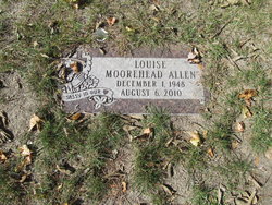 Louise <I>Moorehead</I> Allen 