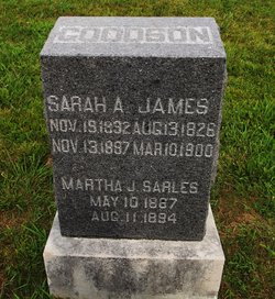 Martha Jane <I>Goodson</I> Sarles 