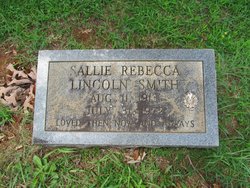 Sallie Rebecca <I>Lincoln</I> Smith 