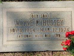 Wayne Paul Hussey 