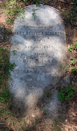 Mary Rebecca <I>Abbott</I> Scranton 