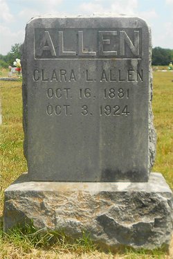 Clara Lois <I>Hough</I> Allen 