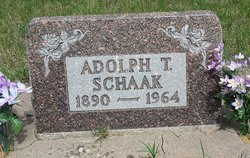 Adolph T Schaak 