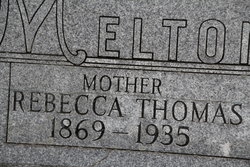 Rebecca Catherine <I>Thomas</I> Melton 