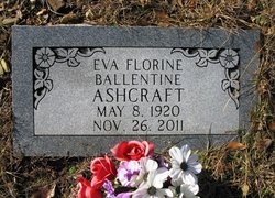 Eva Florine <I>Ballentine</I> Ashcraft 