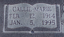 Callie Marie <I>Marshall</I> Franke 