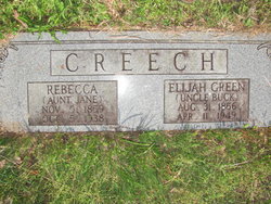 Elijah Green “Uncle Buck” Creech 