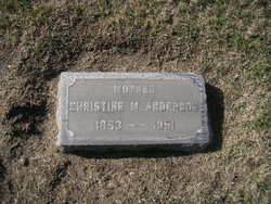 Christine Marie <I>Peterson</I> Anderson 