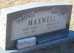 Kisiah Priscilla <I>Walsworth</I> Maxwell 