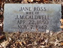 Jane <I>Ross</I> Caldwell 
