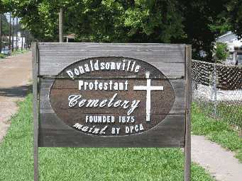Donaldsonville Protestant Cemetery
