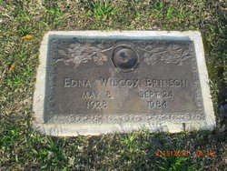 Edna <I>Wilcox</I> Faul Griffith Brinson 