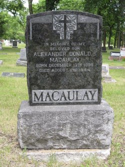 Alexander Donald Macaulay 