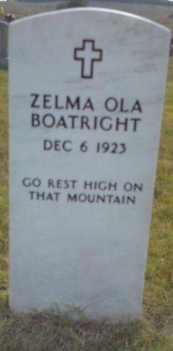 Zelma Ola <I>Parsley</I> Boatright 