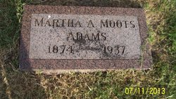 Martha A. <I>Moots</I> Adams 