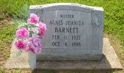 Agnes Juanita <I>McMahan</I> Barnett 