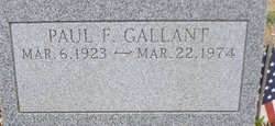 Paul F Gallant 