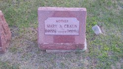 Mary Ann <I>Beck</I> Craun 