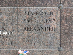 MSGT Clarence Henry Alexander 