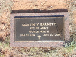 PFC Martin Vernon Barnett 
